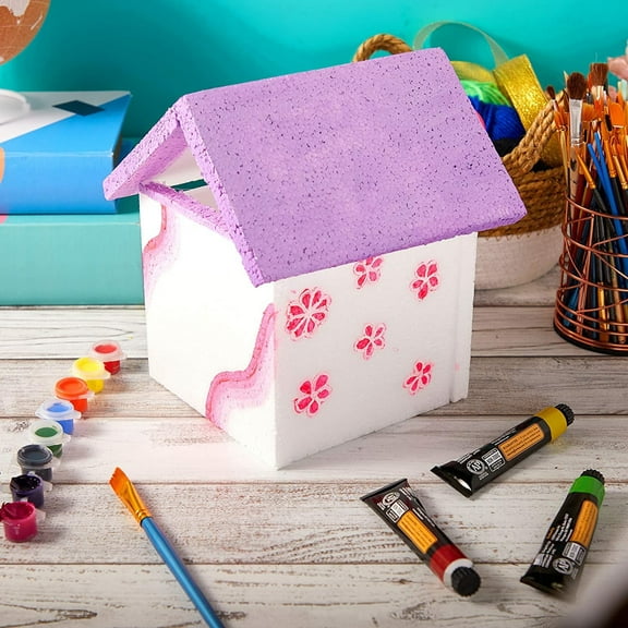 White Polystyrene Craft Foam Sheets for DIY Art (11 x 17 x 0.5 Inches, 14 Pack)