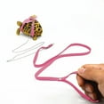 thumbnail image 3 of Correa de seguridad de cuero con cuello en el pecho y cuerda de control para caminar, mascota tortuga, 3 of 5