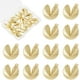 thumbnail image 1 of 12 amuletos de galletas chapados en oro de 18 quilates, amuletos de comida, amuletos de latón con forma de galleta de la fortuna, amuleto dorado de galleta, 1 of 6