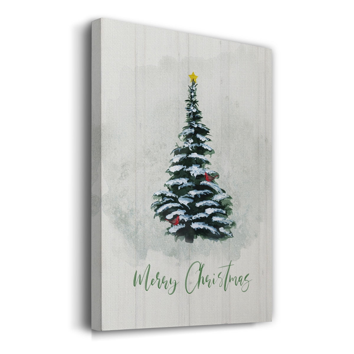 Winter Pine Christmas- Gallery Wrapped Canvas
