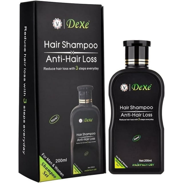 Shampoo Anti-caída Para Todo Tipo De Cabello Dexe 200ml- Tratamiento Capilar Natural