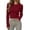Wine, variant on cocolona Crop Sweater for Women Crew Neck Long Sleeve Pullover Knit Tops