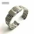 thumbnail image 2 of Pack of 2 Steel Bracelet & Leather Replacement Watch Band Bulova 96C113 C860981, 2 of 6
