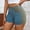 Blue, variant on Women's Denim Shorts Summer Stretch FashionJeans Ultra-Short Washed Stitching Hip-Lifting Denim Pants