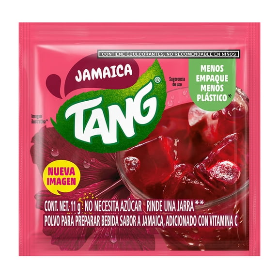 Polvo para preparar bebida Tang sabor jamaica 11 g