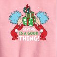 thumbnail image 2 of Cat in the Hat - Giving Is A Good Thing - Toddler And Youth Crewneck Fleece Sweatshirt, 2 of 4