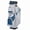 Gray + Navy, variant on ELLEGNT 14‑Way Full Length Divider Golf Cart Bag - Molded Lock Top, 11 Pockets for Storage, Black + Gray