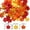 A, variant on 45G Thanksgiving Confetti Fall Confetti Maple Leaf Shape Autumn Glitter Metallic Foil Table Scatters Confetti for Thanksgiving Decorations Thanksgiving Maple Leaf Confetti Party Sets
