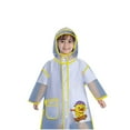 thumbnail image 1 of Poncho Imperméable Épais Uni à Boutons pour Filles Printemps Été Automne, Ponchos de Pluie Vêtements pour Garçons, 1 of 4