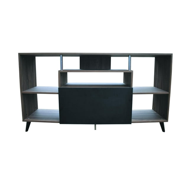 Mueble para TV de 70" Parota Negro Centro de entretenimiento Hogare Ibiza