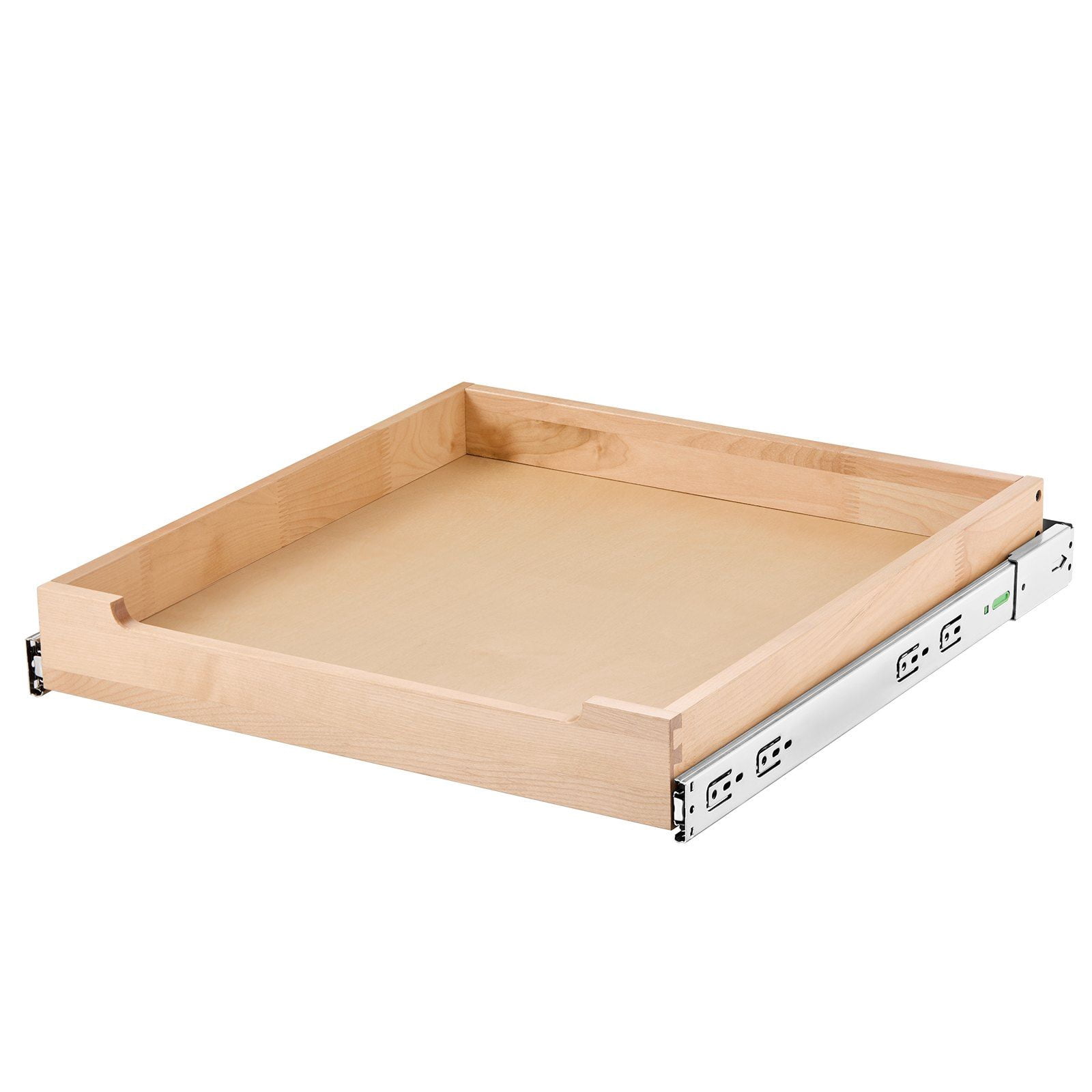 20" Wide x 21" Deep Pull Out Cabinet Organizer - Soft Close Wood Drawer Shelf for Easy Access