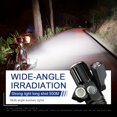 thumbnail image 2 of QJUHUNG USB Rechargeable LED Bike Headlight Set  ABS Material  Non-Waterproof  Battery Powered  Seat Post Mount  ≤36V Operating Voltage  Super Bright  Durable  Easy to Install  Long Bat, 2 of 5