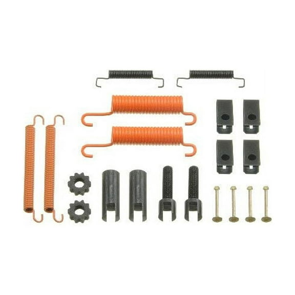 Rear Parking Brake Hardware Kit - Compatible with 1999 - 2004 Ford F-250 Super Duty 2000 2001 2002 2003