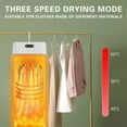 thumbnail image 5 of Gumesh Portable Collapsible Clothes Dryer - Fast-Drying Heater w/ Adjustable Timer & Mesh Rack for Dorm, Apartment, Travel | Foldable Space-Saver, 5 of 6
