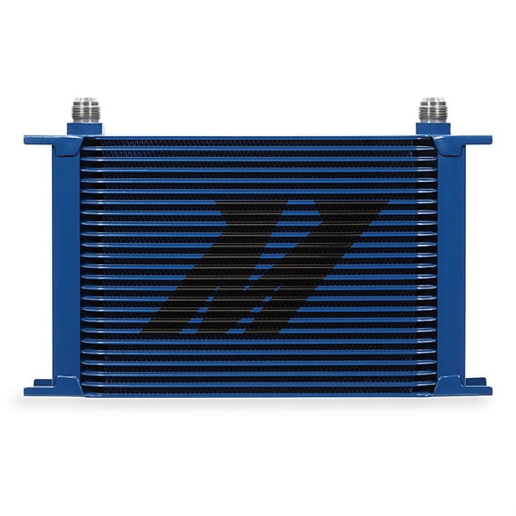 Universal 25-Row Oil Cooler, Blue