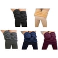thumbnail image 3 of Jumpingount Leggings térmicos para mujer Manténgase cómoda con estos leggings de cintura alta Leggings térmicos para mujer Colores de piel Prendas para la parte inferior del cuerpo negro talla única, 3 of 6