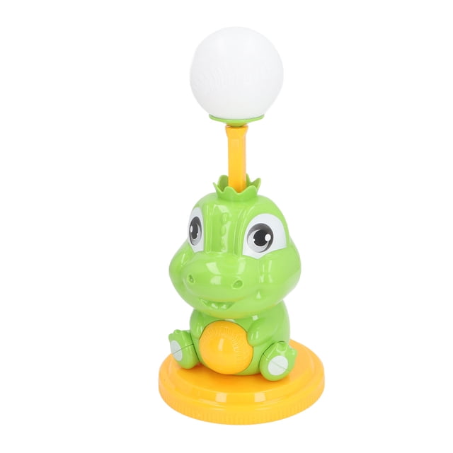 Juguete Lanzador De Pelotas Para Niños, Desarrollo De Habilidades De Dinosaurio Lindo Educativo Bate De Béisbol Retráctil Máquina De Lanzamiento De Béisbol Para Niños Potente