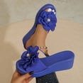 thumbnail image 6 of ATENAR Womens Sandals Slide Casual Women Sandals Summer Wedge Shoes Women Orange 5.5, 6 of 9