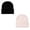Black&LightPink, variant on TELOLY 2Pcs Beanies Hats Men,Unisex Design Mens Beanie,Fashionable and Practical Look Beanies Hats Men,Black&LightPink