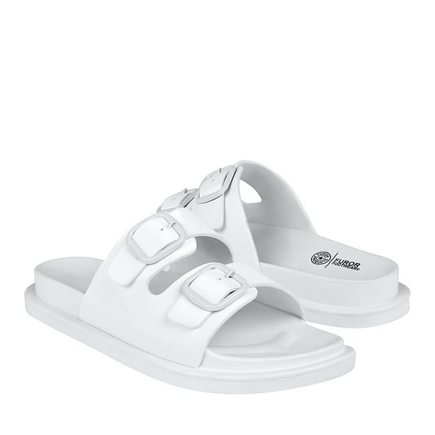 SANDALIAS DAMA FUROR 24045 SINTÉTICO BLANCO