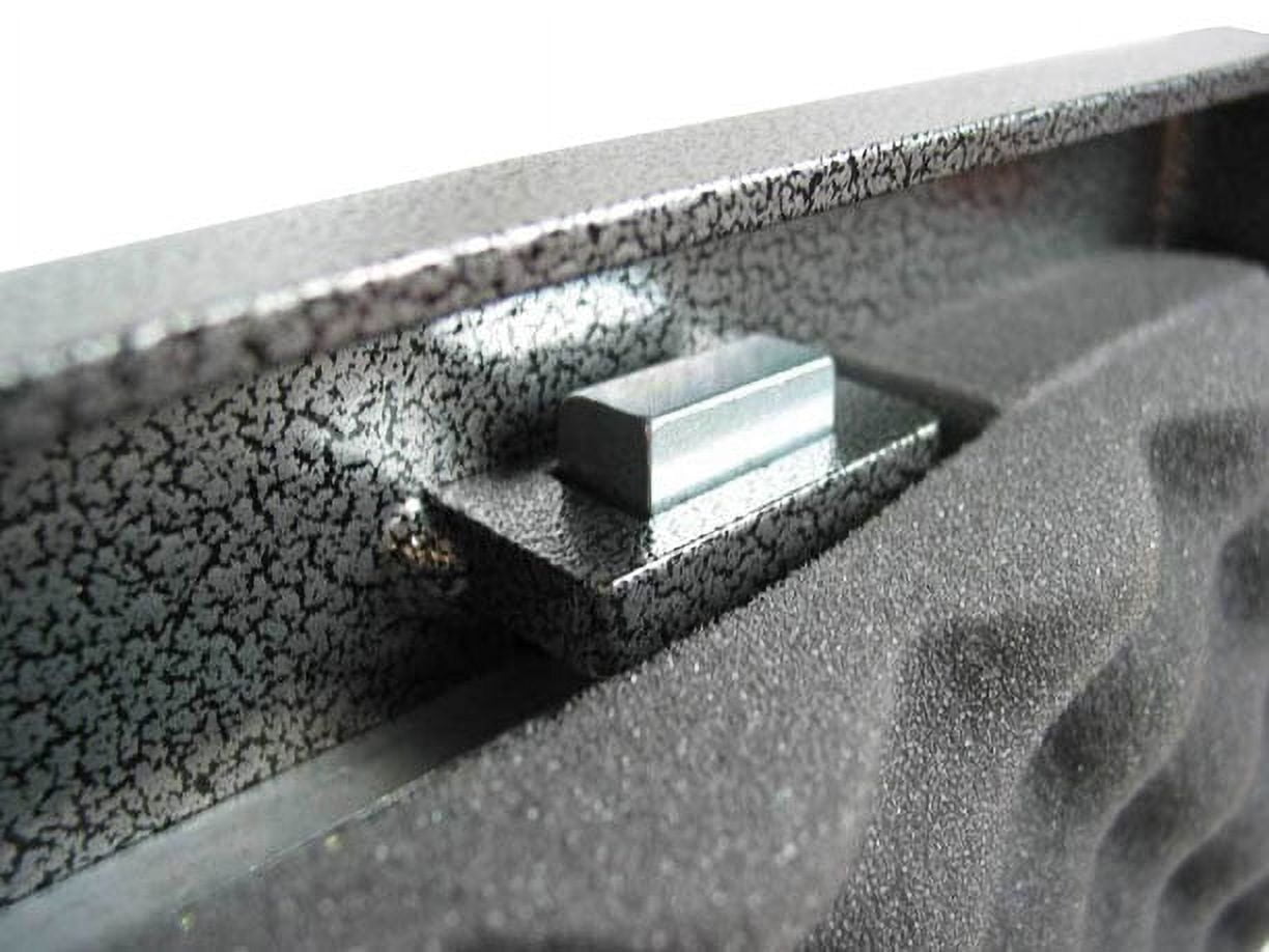 Fort Knox PB1 Original Heavy Duty Handgun Safe Pistol Box with 13.5 Inch Dean Safe Pistol Sock Made in USA