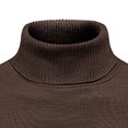 thumbnail image 5 of jsaierl Mens Sweater Knit Turtle Neck Slim Fit Pullover Long Sleeve Casual Fall and Winter Solid Sweater Top, 5 of 5