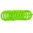 thumbnail image 2 of Conditiclusy 10 Pcs/Set Jar Seals Gaskets Easy to Replace Food Grade Environmentally Friendly Portable Sealing Rings Leak Proof O Shape No Odor Lightweight Mason Jar Silicone Ring for Home, 2 of 7