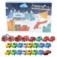thumbnail image 1 of Toy Advent Calendar Toy Set Christmas Countdown Calendars Car Toys Gift for Kids, 1 of 8