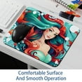 thumbnail image 6 of Mermaid Computer Mouse Pad,Rubber Mouse Mat for Gaming, Office, Laptop, PC, Women, 6 of 7
