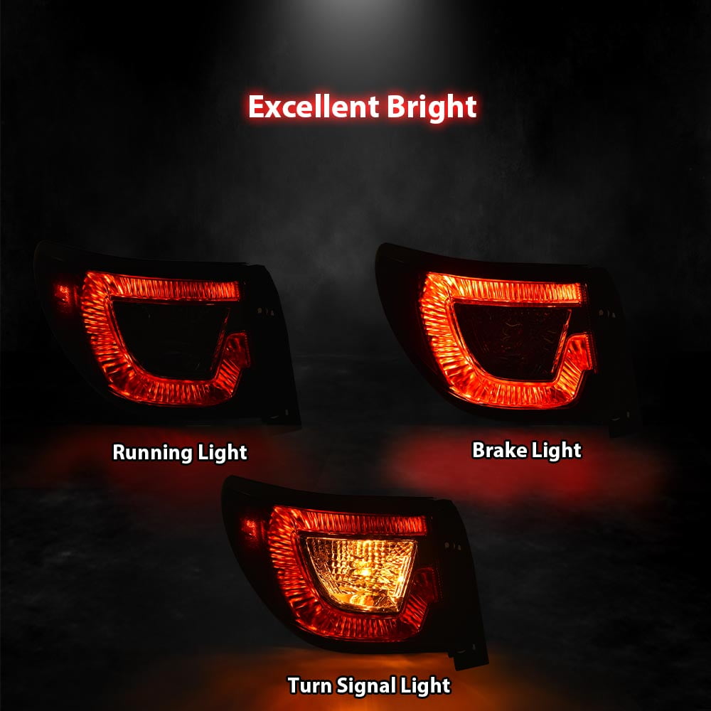 CROSSDESIGN Tail Light Fit for Chevrolet Traverse 2013-2016 Tail Lamp