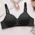 thumbnail image 2 of WCJM Up To 50% Off Bra High Waisted Underwear, Nylon Bra Black,85, 2 of 3