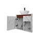 thumbnail image 4 of Gabinete De Baño Con Lavabo CLAIRE Con Ovalin Minimalista, 4 of 6