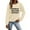 Beige, variant on Women Blouses Womens Quarter Zip Sweatshirt Long Sleeve Running Women Womens Sweater Long Length Thin Zip up Jacket Loose Fit Sweaters Lightweight up Hoodie Athletic Pullover plus Size Khaki S