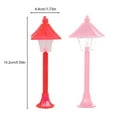 thumbnail image 3 of Set Of 2 Classical Miniature LED Street Lamps Perfect For Dollhouses Indoor And Outdoor Decoration Landscape Accessory, 3 of 7