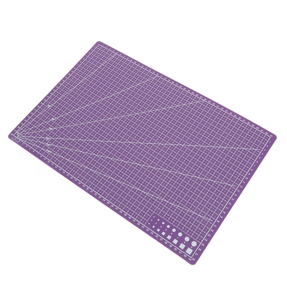 LOLIPPYY sewing cutting board Cutting Mat Purple PP 1Set Non-Slip Surface For Crafters