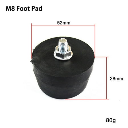 

Air Compressor Accessories Air Compressor Foot Pad Caster Wheels Shockproof