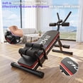 thumbnail image 6 of Foldable Ab Machine, Ab Workout Equipment, Abdominal Trainers for Home, LCD Display, Red, 6 of 8