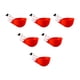thumbnail image 5 of Vasos de Agua para Pollos Fernando 6 uds Bebederos para Pollos Rojo, 5 of 8