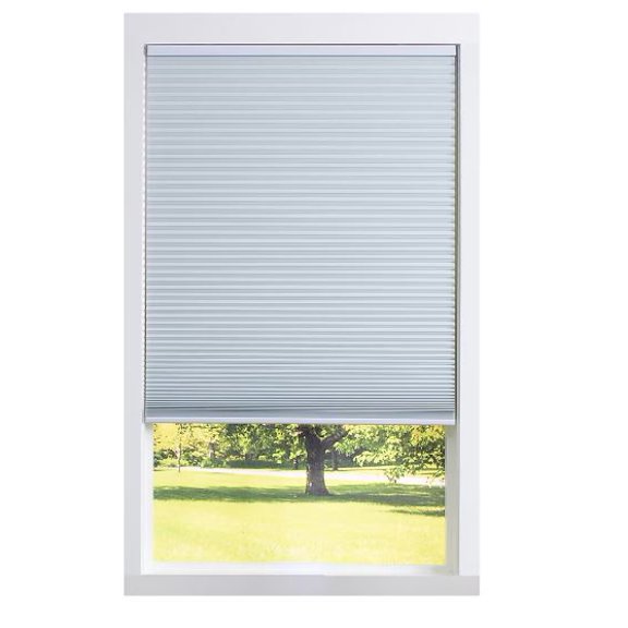 allen   roth 35-in x 64-in White Blackout Cordless Cellular Shade