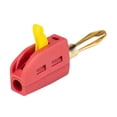 thumbnail image 3 of GUOOL Connecteur de Câble Pratique 4mm Banane pour Plaques Murales et Récepteurs Rouge, 3 of 9
