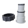 thumbnail image 1 of 2x Adaptador de Manguera de Piscina de 1 Pieza, Accesorios, Adaptador de Drenaje, Bomba de Roscada, Válvula con para Piscina de shamjiam Adaptador de manguera, 1 of 8