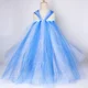 thumbnail image 5 of Vestido de princesa Elsa con tutú para niñas, vestidos de fiesta de cumpleaños, disfraz de Elsa, reina de las nieves, cosplay, vestido de Navidad y Halloween, ropa para niños, 5 of 5