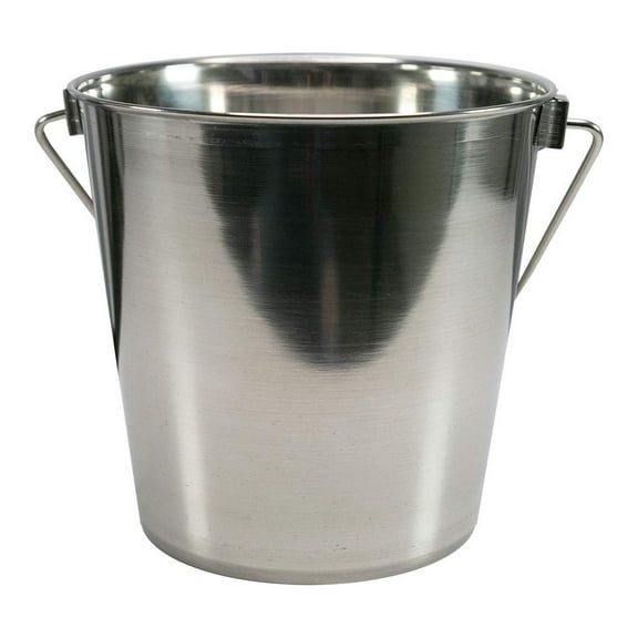 Heavy-Duty Stainless Steel Bucket Pail - 16 Quart