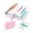 Pink-7Day, variant on XHJRI 14 Day Zipper Pouches Organizer Travel Medicine Weekly Vitamin Medication Reusable Portable Large Holder Daily Container Waterproof Pill Pouch Set