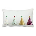 thumbnail image 1 of EREHome Colorful Party Hats Pillow Case Cover Set 20x30 Inch, 1 of 1