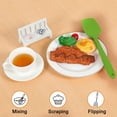 thumbnail image 6 of Unique Bargains Silicone Spatula Set of 4 Heat Resistant Non Stick Turner Green, 6 of 7