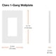 thumbnail image 3 of Placa de Pared Lutron Claro 1 Gang Decorador Marfil Brillante Paquete de 2, 3 of 3