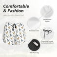 thumbnail image 4 of Balery Farm Roosters Pantalones cortos deportivos para mujer con forro y dos bolsillos, elásticos, para entrenamiento, gimnasio, yoga-Small, 4 of 7