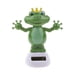 thumbnail image 1 of Decoración de Coche de Energía Solar Príncipe de Rana dibujos dibujos animadoss Bobble Head Decoración de Juguete para BLESIY La energía solar de la muñeca, 1 of 7