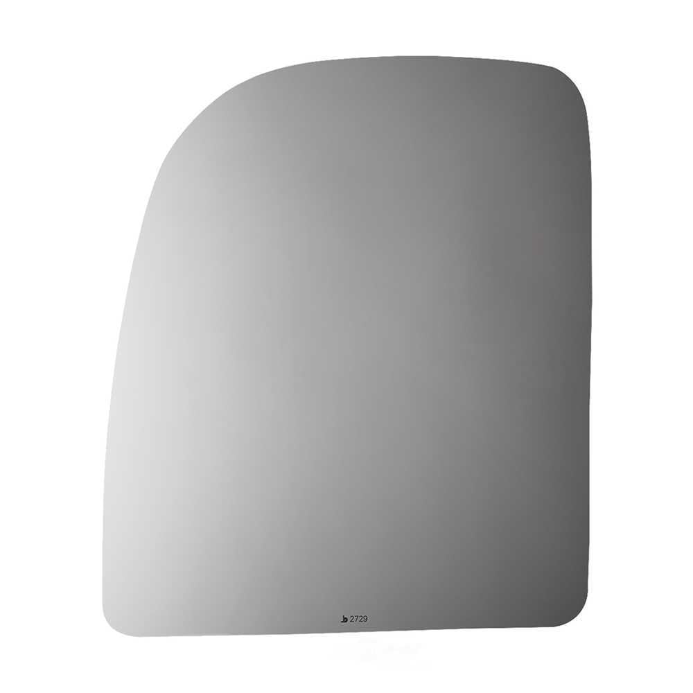 Burco Side View Mirror Replacement Glass - Clear Glass - 2729